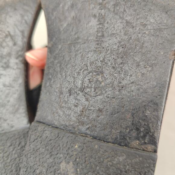 Ancient Greek Sandals Melpomeni Womens 39 9 Black Leather Braided Straps Beach‎ - Picture 5 of 6